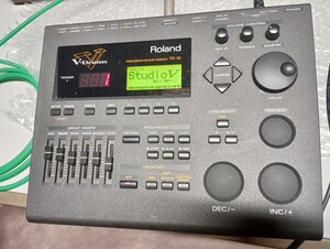 Roland V-Drum TD-10音源部のみ 動作品 Roland 音源モジュール TD-10 V-Drums 電子ドラム音源 ローランド