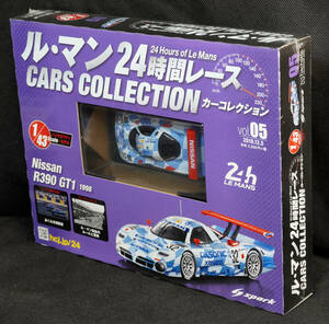 ☆05　Nissan R390 GT1 1998　日産　ル・マン24時間レース カーコレクション1/43　スパークモデル　アシェット　新品未開封