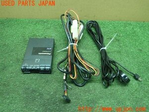 3UPJ=10390503]ランクルプラド(LJ78W)前期 Panasonic パナソニック ETC車載器 CY-ET909KD 中古