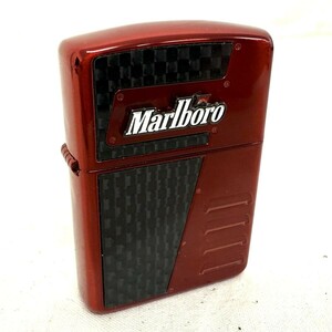 B871-H15-4036▲【未使用】 Zippo ジッポ Marlboro マルボロ オイルライター F1 スクーデリア フェラーリ 火花あり