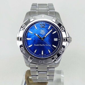 中古タグホイヤー【TAG HEUER】 WAF211P.BA0806 アクアレーサー サウスパシフィックオーシャン 限定300本 OH済