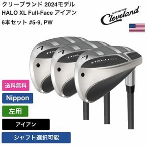 ★新品★送料無料★ クリーブランド Cleveland HALO XL Full-Face アイアン 6本セット #5-9， PW 左用 Nippon