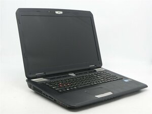 中古ゲーミングノートパソコン　Galleria　QF760　CORe3世代i7　 　通電しません　詳細不明　ジャンク品