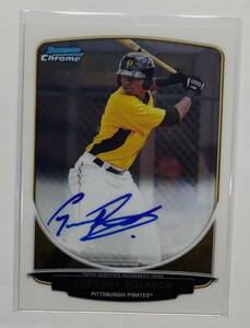 来日外国人 ポランコ 2013 Bowman Chrome Auto 直筆サイン 巨人 ロッテ