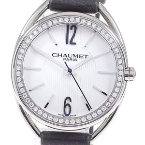 ショーメ Chaumet W23211-01A リアン ダイヤベゼル クォーツ レディース 箱付き_817331