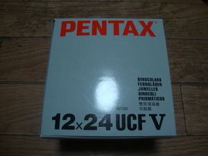 ★ 美品 PENTAX 双眼鏡 12×24 UCF V タンクローV スポーツ観戦 アウトドア ペンタックス ★