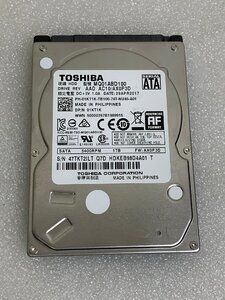 TOSHIBA HDD 1TB MQ01ABD100 HDD1000GB SATA 2.5 インチ HDD 1TB TOSHIBA ハードディスク 2.5 1TB 9.5mm 5400RPM 使用時間様々