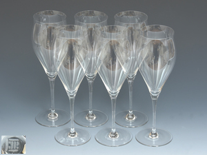 RIEDEL リーデル ワイングラス 6客セット リースリング (カビネット) 高22.5㎝ 酒器 クリスタルガラス 硝子 ガラス glass　　z5099o