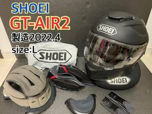 週末値引き 送料込み SHOEI ショウエイ GT-Air2 サイズL 製造2022 