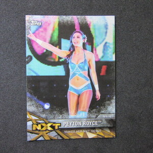 2017 Topps WWE Women’s Division #NXT-3 Peyton Royce 