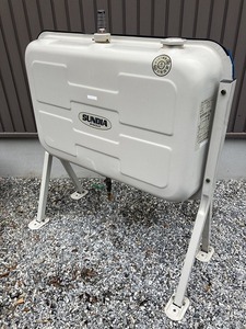 【岐阜・現状渡し・引取り限定】 サンダイヤ オイルタンク 200L 中古品 屋外用灯油タンク SUNDIA KSI-200 ストーブ、ボイラー、給湯器等に