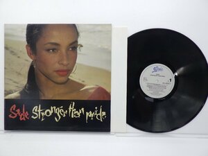 Sade(シャーデー)「Stronger Than Pride」LP（12インチ）/Epic(EPC 460497 1)/ファンクソウル