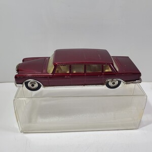 CORGI コーギー 1/43「Mercedes-Benz 600 PULLMAN 」ベンツ プルマン 赤メタ 程度良 イギリス製 ワイパー作動ギミック 729