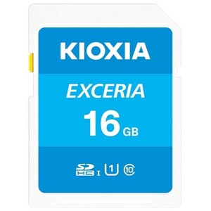 送料無料メール便 KIOXIA (旧東芝) SDカード SDHC 16GB 16ギガ CLASS10 UHS-I 過渡期につき柄変更あり