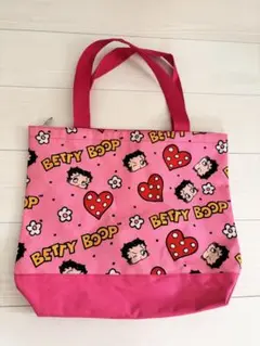 betty boop ベディちゃん　トートバッグ　ミニポーチ付き　レトロ