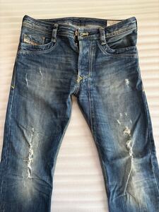 ★DIESEL/ディーゼル　USEDデニムパンツ TIMMEN W31 L30 ダメージ　ボトムス