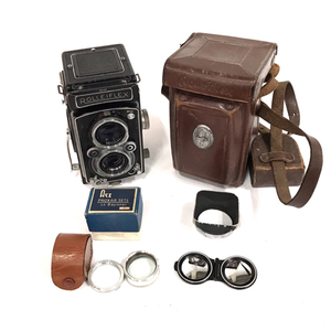 ROLLEIFLEX Heidosmat 1:2.8 75mm 二眼レフ フィルムカメラ マニュアルフォーカス QG062-134