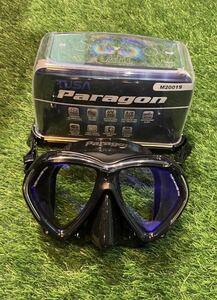 新品 TUSA PARAGON パラゴン ダイビング マスク M2001SQB BKA M-2001