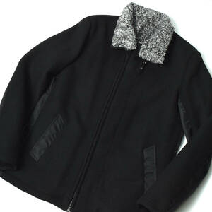 未使用8.5万 ripvanwinkle リップヴァンウィンクル COMBINATION JACKET コンビネーションジャケット 5 ブラック RB-151 