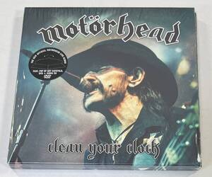 M6423◆MOTORHEAD◆CLEAN YOUR CLOCK(1CD+1DVD)輸入盤/英国産ハード・ロックンロールの帝王