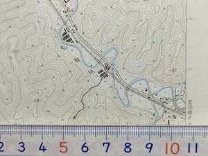 md01【地図】曙 [北海道] 昭和48年 地形図[羽幌町上築中心] 築別川 初山別村東山 有明ダム 国鉄名羽線-未成線 羽幌炭礦鉄道廃線跡