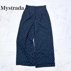 ●Mystrada ワイドパンツ ゆったりパンツ ドット