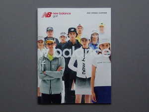 【カタログのみ】New Balance golf 2021 Spring & Summer 検 ウェア シューズ バッグ ニューバランス