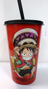 ◆台湾限定◆ 劇場版映画 ONE PIECE STAMPEDE ワンピース スタンピード 映画グッズ タンブラー ボトル ドリンクカップ コップ ルフィ