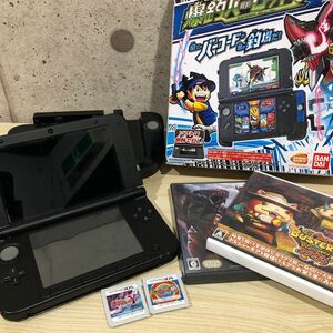 SNR240517 まとめ Nintendo 3DS LL 本体 ソフト 任天堂 ニンテンドー ゲーム 妖怪ウォッチ モンスターハンター ポケモン 爆釣バーロッド