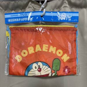 ★新品★ドラえもん　サントリー　ナップザック　巾着