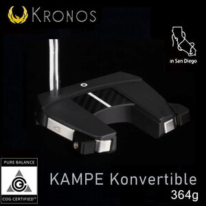 ★☆希少　KRONOS　“ KAMPE Konvertible 364g ”　34インチ × スチールシャフト　新品☆★