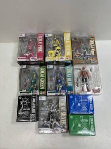 ♯【SH Figuarts】7体+3セット　海賊戦隊ゴーカイジャー　ゴーカイピンク　イエロー　クリスマス　グリーン　ブルー　レッド　他　