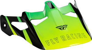 FLY RACING WERX-R 自転車用 ヘルメット バイザー ハイビス/ティール カーボン