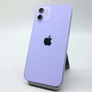 Apple iPhone12 128GB Purple A2402 MJNJ3J/A バッテリ80% ■SIMフリー★Joshin5416【1円開始・送料無料】