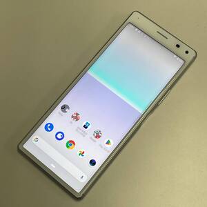 au ソニー・エリクソン Xperia 8 SOV42 ホワイト SIMロック解除済