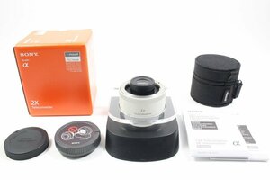 【 HORITA CAMERA 】AA(新品級) 3156 SONY 2x Teleconverter SEL20TC 4867461 ソニー テレコンバーター 元箱付き