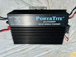 未来舎DC-2440SBXF DC-DC MOBILE CHARGER Input(入力)24VDC / 26.5A. Output(出力)12VDC / 40A DC Fuse: 30Amp X 2