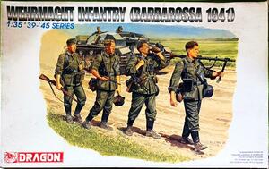 DRAGON ハセガワ hasegawa 1/35 WEHRMACHT INFANTRY BARBAROSSA 1941