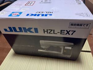 JUKI ミシンＨZL-EX7 通電確認済み　美品