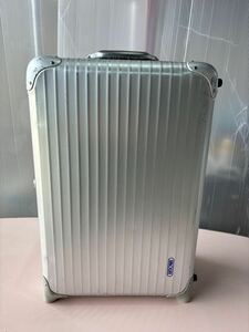 190F【中古】RIMOWA シルバーインテグラル　2輪　スーツケース　トランク