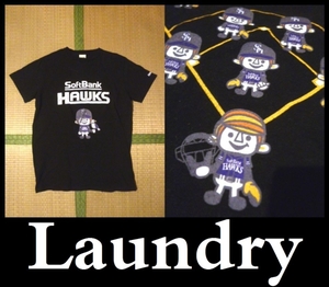 Laundry　ランドリー　ソフトバンク　コラボ 野球　Tシャツ　L