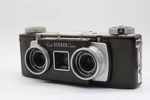 【訳あり品】 コダック Kodak STEREO Anaston 35mm F3.5 ステレオカメラ v2660