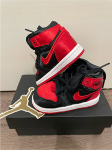 10cm 4C Nike TD Air Jordan 1 Retro HIGH OG BLACK UNIVERSITY RED FD5305 061 jordan1 Travis Scott