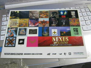 NEXUS ROCK LEGND ARCHIVE COLLECTION 特典ステッカーシート 未使用 HEAVY METAL ARMY STARLESS EASTERN ORBIT ARSNOVA 中島優貴 MADALENA