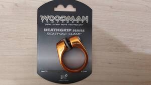 WOODMAN DEATHGRIP ウッドマン デスグリップ　Φ31.8mm　アクアオレンジ　未使用