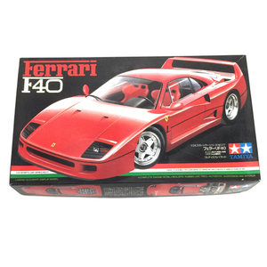 タミヤ 1/24 Ferrari フェラーリF40 プラモデル 保存箱付き ホビー おもちゃ 未組立品 TAMIYA 現状品 QD121-57