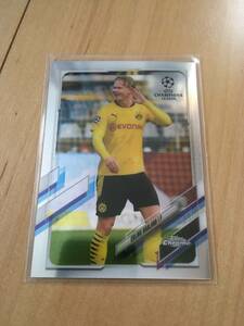 TOPPS CHROME ハーランド　ドルトムント　UEFA CHAMPIONS LEAGUE