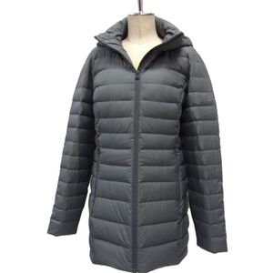 美品☆Berghaus バーグハウス ハドソニアン ロングダウンコート レディース HUDSONIAN LONG JACKET AF Wジップ