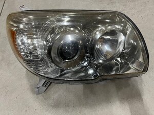 中古 トヨタ ハイラックス サーフ 210 / 215 系 後期 フロント ヘッドライト 純正 右 単品 KOITO ヘッド TRN215W TRN210W GRN215W (H4135D)