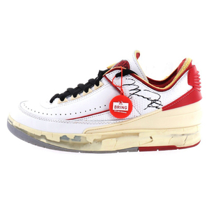 ナイキ ×OFF-WHITE AIR JORDAN 2 RETRO LOW SP オフホワイト エアジョーダン2レトロ ローカットスニーカー DJ4375-106